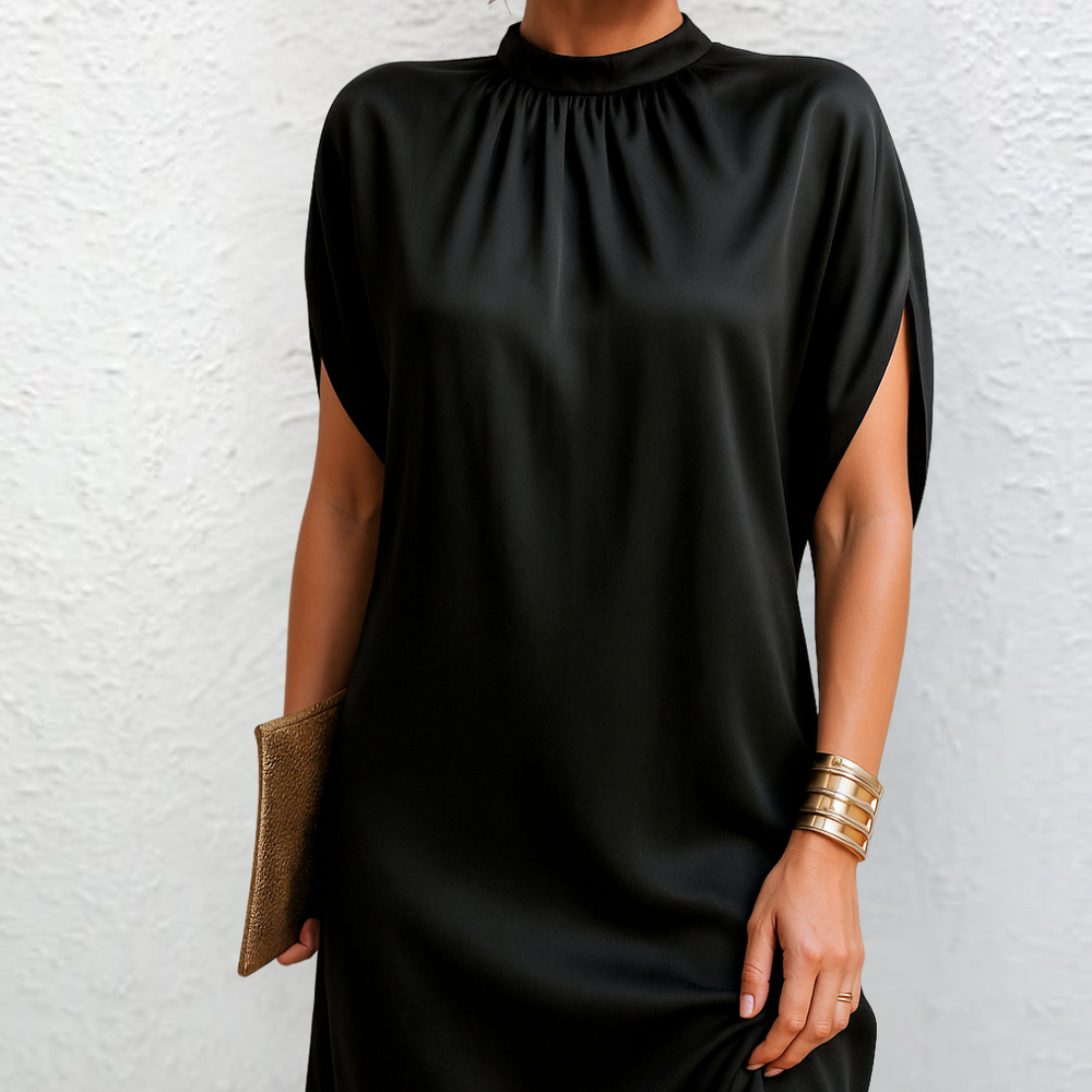 TRUDY - Elegancka sukienka modelująca sylwetkę